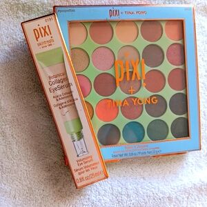 Pixi eye collagen serum and Tina Yong eyeshadow pallet New in package